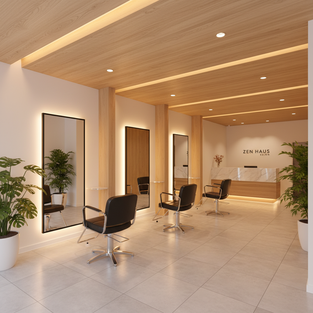 南丹市 美容室内装リフォーム