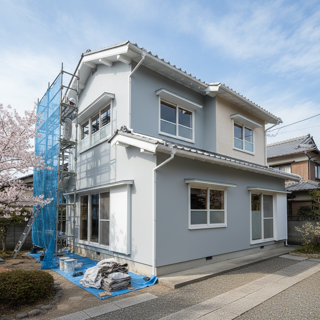 K様邸 外壁塗装