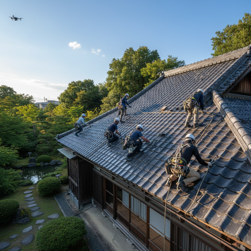亀岡市 屋根塗装